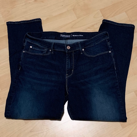 Signature by Levi Strauss Modern Slim Jeans SZ 16S - Picture 2 of 7